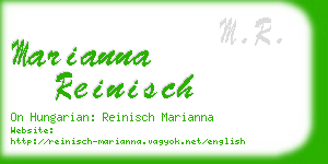 marianna reinisch business card